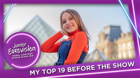 Junior Eurovision 2019 • My Top 19 Before The Show Youtube