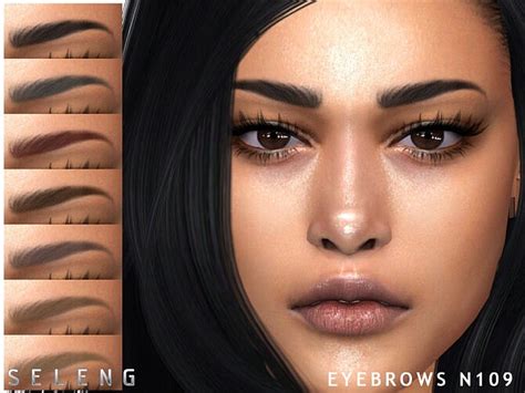 Eyebrows N109 By Seleng At Tsr Sims 4 Updates