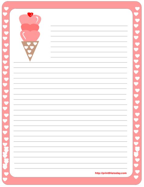 Free Printable Valentine Stationery Printable Word Searches