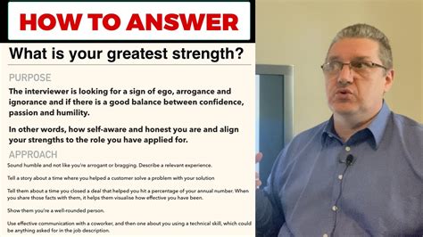 What Is Your Greatest Strength How To Answer This Job Interview