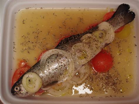 Truite au four petite recette de ma poissonière