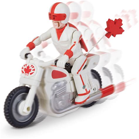 Toy Story 4 Stuntman Canuck Auf Seinem Boom Boom Bike