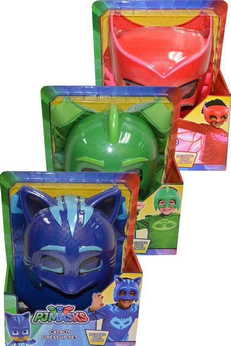 Wholesale Pj Masks Deluxe Dress Up Top Mask Set Assorted Sku 2336587