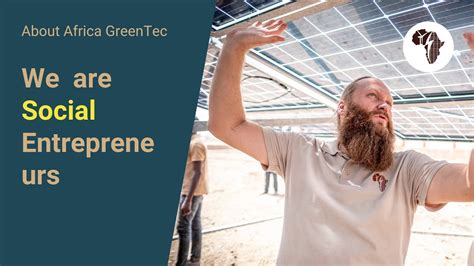 We Are Africa Greentec We Are Social Entrepreneurs Youtube