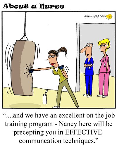 Cartoon Having Effective Communication Skills Is Important Nurse