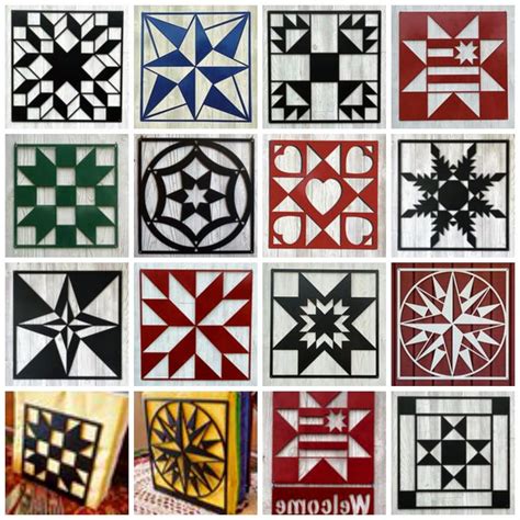 Barn Quilt Pattern Meanings Barn Quilt Patterns Painted Barn