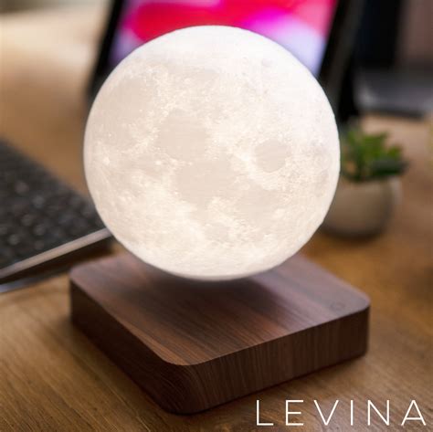 Authentic Levitating Moon Lamp Levina Floating Moon Light Etsy