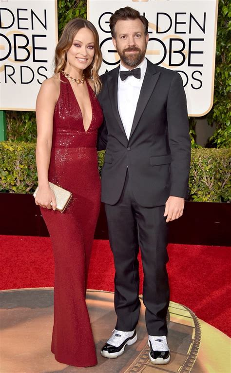 Olivia Wilde And Jason Sudeikis From Couples At The 2016 Golden Globes E News