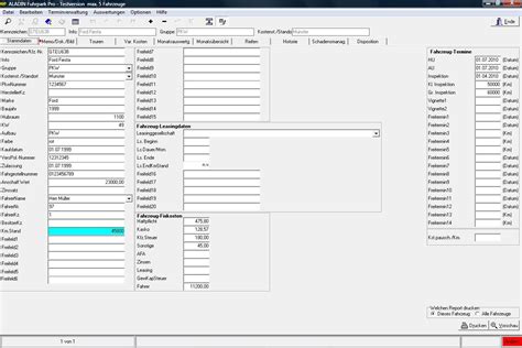 Excel tool rs fuhrpark verwaltung verwaltung und. Kinner Software-Entwicklung - Software für Fuhrpark und Lager