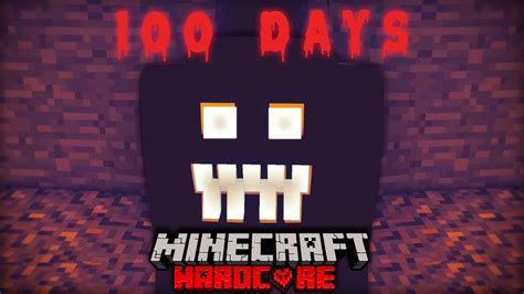 I Survived 100 Days In A Minecraft Horror Game Heres What Happened