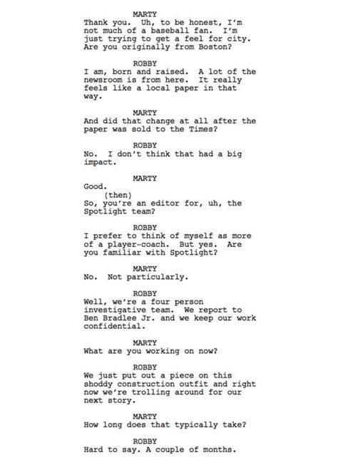 The Toughest Scene I Wrote Spotlight Go Into The Story Acting