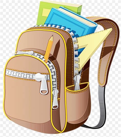 School Bag Cartoon Png 1415x1600px Watercolor Backpack Bag Bag