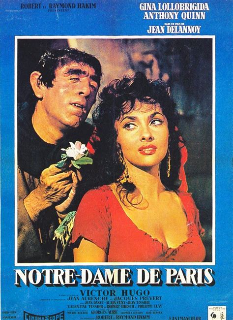 Jean Delannoy Notre Dame De Paris 1956 Gina Lollobrigida Vintage Film Vintage Movies