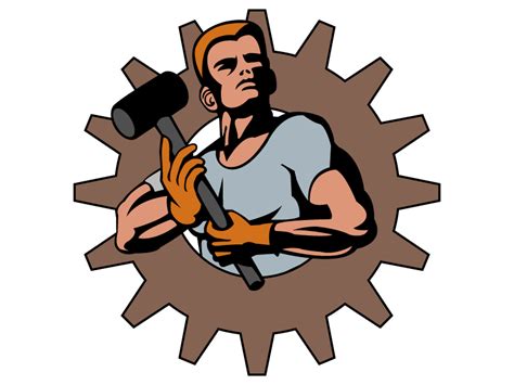 Worker Logo By Tony Jankowski On Dribbble