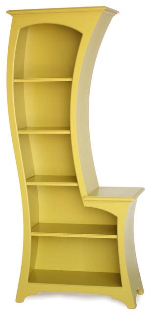 Lemon Love Bookcase Yellow Eclectic Bookcases By Dust Furniture