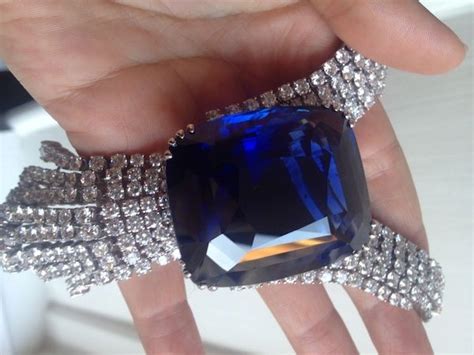 Blue Belle Of Asia Sapphire A 400 Carat Blue Sapphire That Was Mined