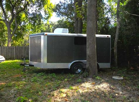 Stealth Tiny House Cargo Trailer Project For Sale