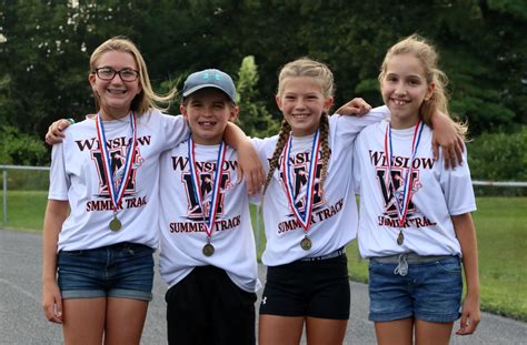 Winslow Summer Girls Track And Field Team Captures Relay Gold Maine News