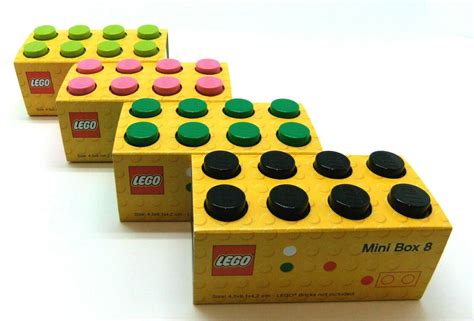 Lego Mini 8 Storage Box For Small Snacks 9 Colours Free Pandp Check