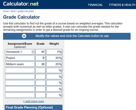 Final Grade Calculator Advanced At Dorris Jain Blog