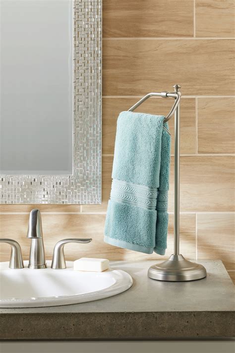 Better Homes And Gardens Hand Towel Stand Satin Nickel