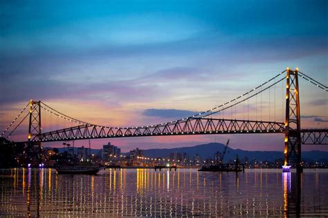 Ponte Hercílio Luz Florianópolis Você Viajando A Sua Revista de