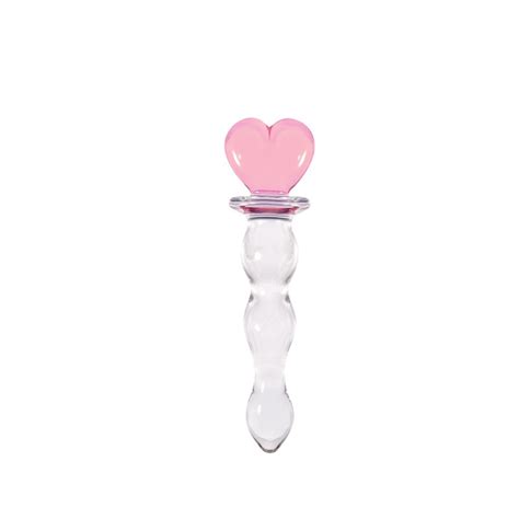 crystal heart of glass ~ a sensuously shaped wand play and pleasure