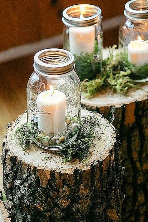 Table Decorations Using Mason Jars - Table Decoration