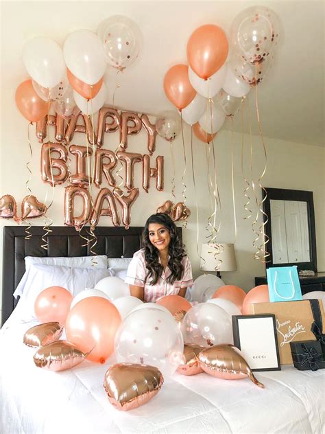 Did you scroll all this way to get facts about balloon room decor? #Birthday #BirthdaySurprise #BirthdayBedroomDecor #Bedroom ...