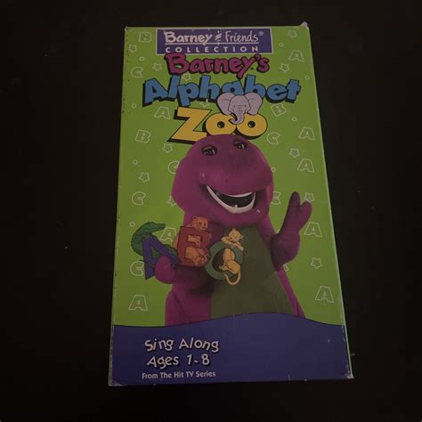 Barney Barneys Alphabet Zoo Vhs 1994 Grelly Usa