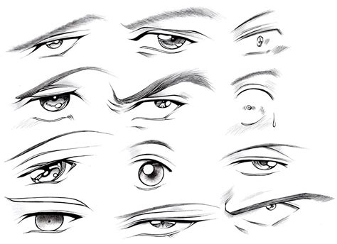 How To Draw Male Eyes Part 2 Manga University Campus Store