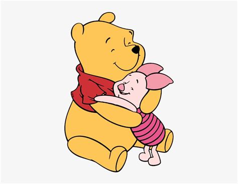 Download Winnie The Pooh Clipart Hugging Winnie The Pooh And Piglet