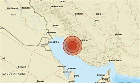 Iran Earthquake Major Quake Strikes Near Nuclear Power Plant On