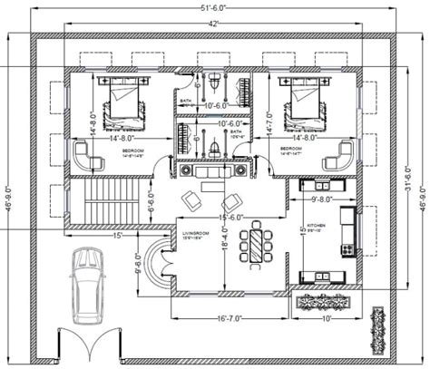 Autocad 2d Floor Plan By Mianabdullah007 Fiverr