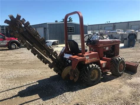 Ditch Witch 3500 4wd H311 Trencher Bigiron Auctions