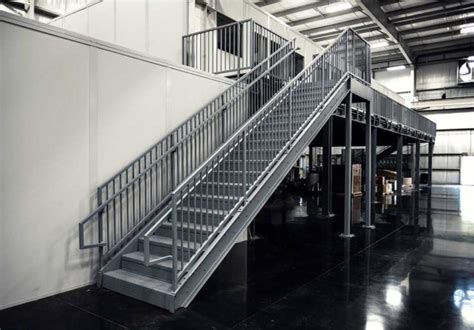 Industrial Metal Stairs And Work Platforms Saferack