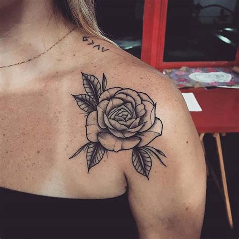 Design press has articles about tattoos and piercings. 21 Rose Shoulder Tattoo Ideas for Girls - Women Style Blog