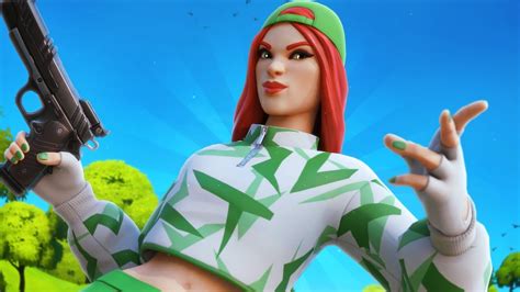 Just Give Me A Chance Chance Skin Gameplay Fortnite Battle