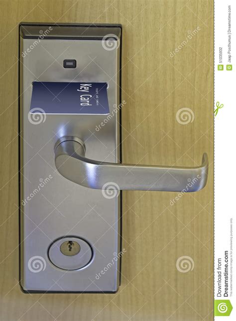 Enter the activation code from the gift card; Key Card In Door Lock. Stock Photo - Image: 51035932