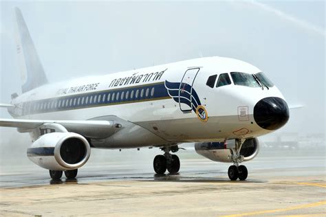 Thai Royal Air Force Received Third Superjet 100 Regional Jet From Russia