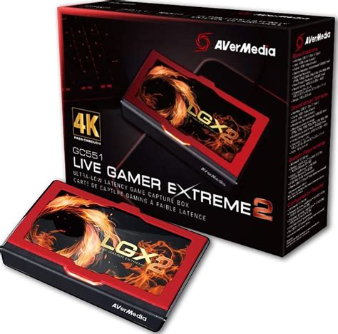 Avermedia Gc551 Live Gamer Extreme 2 External Capture Card 4k 1080p60