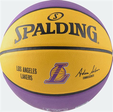 Spalding La Lakers Μπάλα Μπάσκετ Outdoor 83 510Ζ1 Skroutzgr