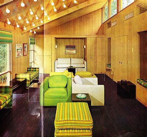 Bulbs 1970s Home 70s Interior Mid Century Living Room