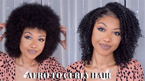 Afro To Curly Hair Testing New Hair Products On Natural Type 4 Hair