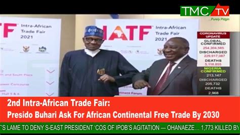 2nd Intra African Trade Fair Presido Buhari Ask For African