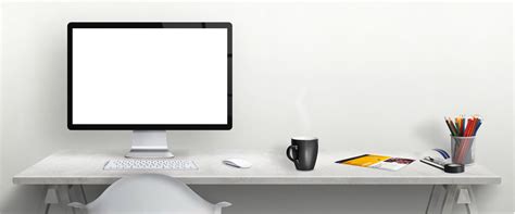 Desk Office Computer Background Image For Free Download
