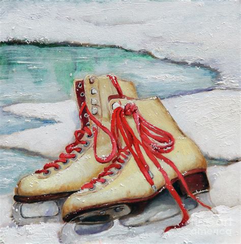 Skating Dreams Painting By Enzie Shahmiri