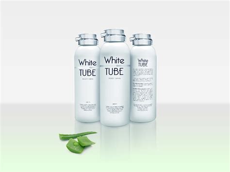 Download Cosmetic White Bottle Free PSD Mockup - Free Mockups