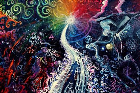 The Path To Enlightenment Art Psychedelic Art Visionary Art