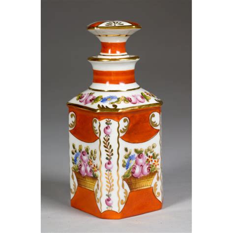 French Porcelain Tea Caddy Cowans Auction House The Midwests Most